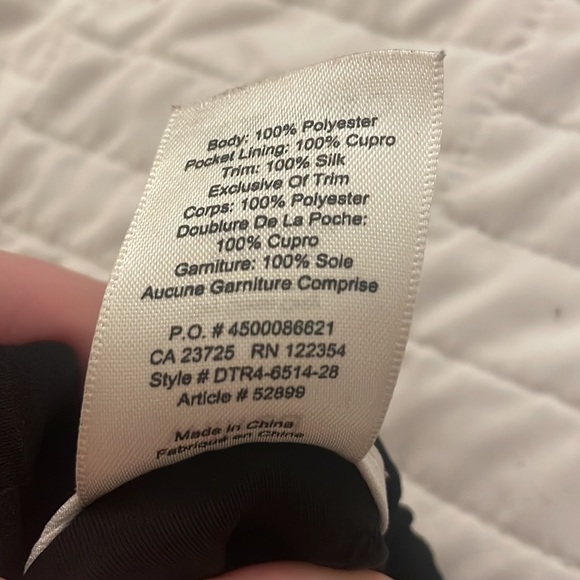 Aritzia polyester black pants size small - Picture 5 of 5